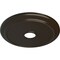 Ekena Millwork Crendon Ceiling Medallion (Fits Canopies up to 4 3/8"), 24 1/8"OD x 4 3/8"ID x 2 1/4"P, Stone Hearth CM24CRSHF - alternate 4